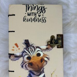 Kindness Zebra Journal – Whimsy Meets Wisdom